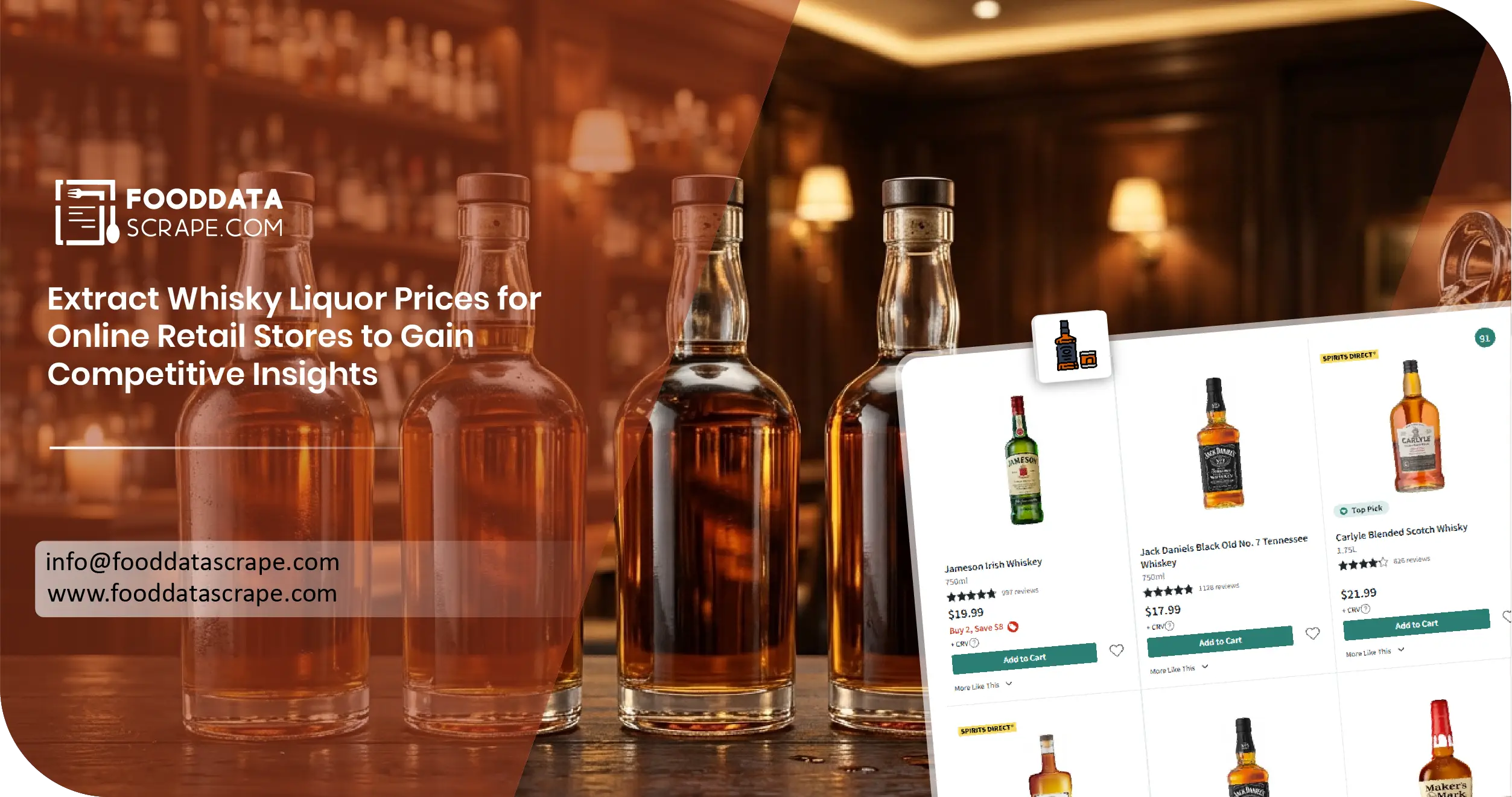 Whisky Price Data Scraping from Online Liquor Stores